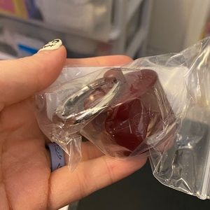 Maroon Keychain holder